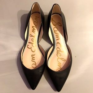 Sam Edelman Rodney d’Orsay Flat - Black Leather